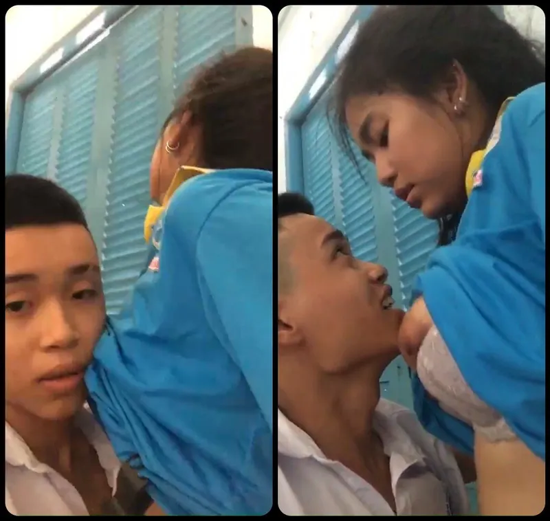 2 nữ học sinh xxx trong lớp học