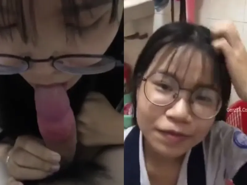 "mày mút mạnh đi tao sắp ra rồi", em xinh mút củ khoải cho thằng bạn thân